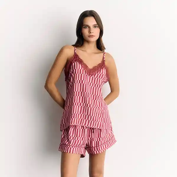 Set Pijama Dreamy M Rosado