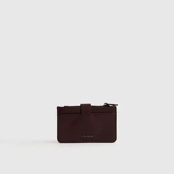 Billetera Broche Street Burdeo