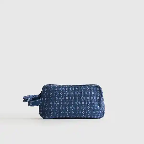 Estuche Boho Estampado Azul