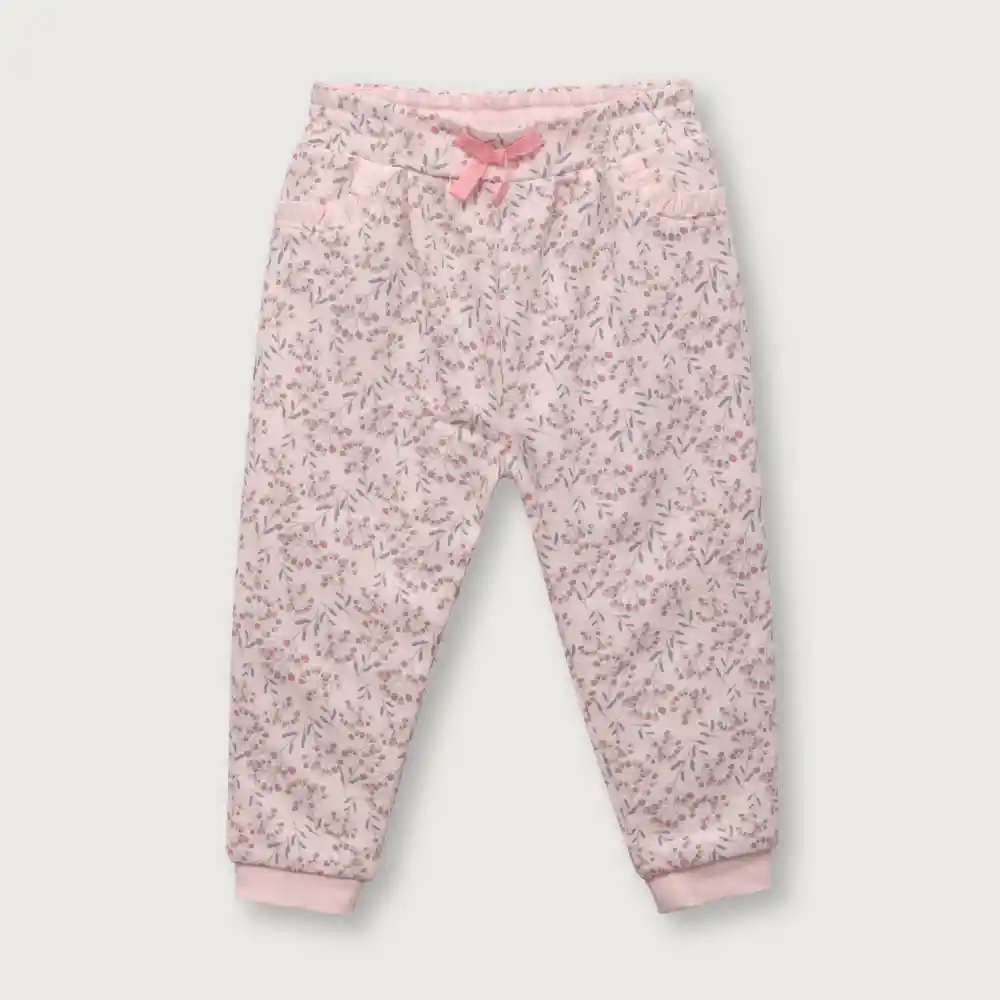 Pantalón Buzo Full Print Frutilla Para Niña Talla 6m