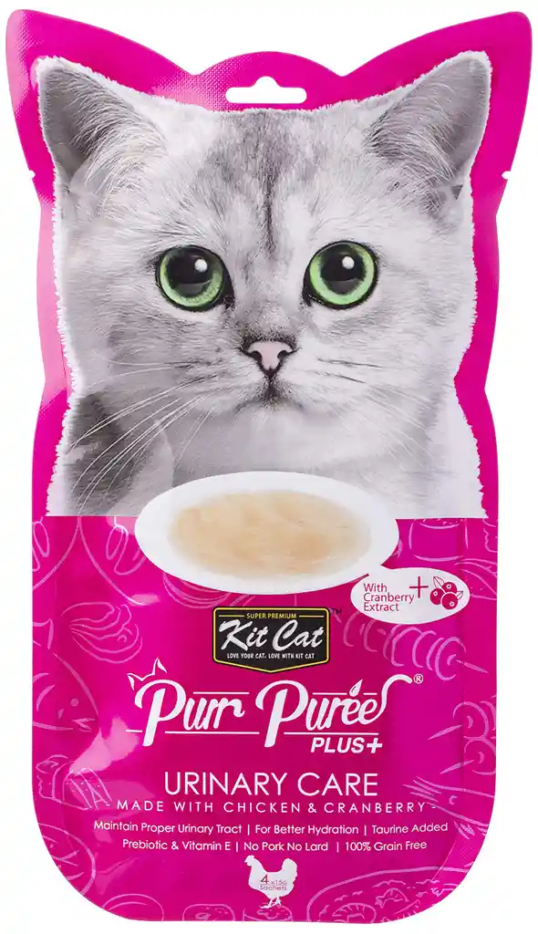 Kitcat Alimento Húmedo para Gato Purr Puree Plus Urinary Care