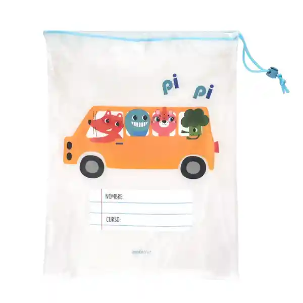 Bolsa Impermeable Preescolar 30 x 38 cm