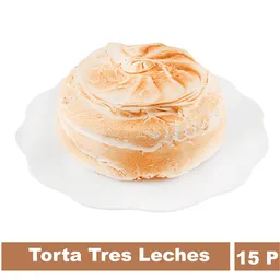 Torta Bizcocho Tres Leches Con Crema Cuisine & Co