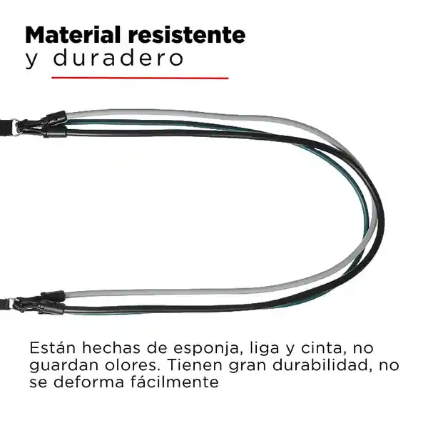 Elásticos de Resistencia 3 en 1 Básico Sports Miniso