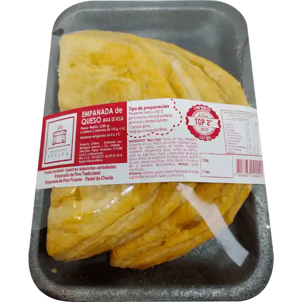 Jumbo e. P. Empanada Queso Masa de Hoja