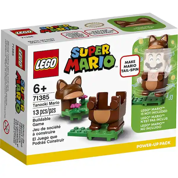 Lego Juguete de Construcción Super Mario Tanooki 71385