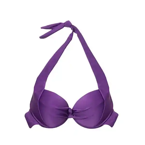 Bikini Estilo Sostén Con Relleno Color Morado Talla 3 XL Samia