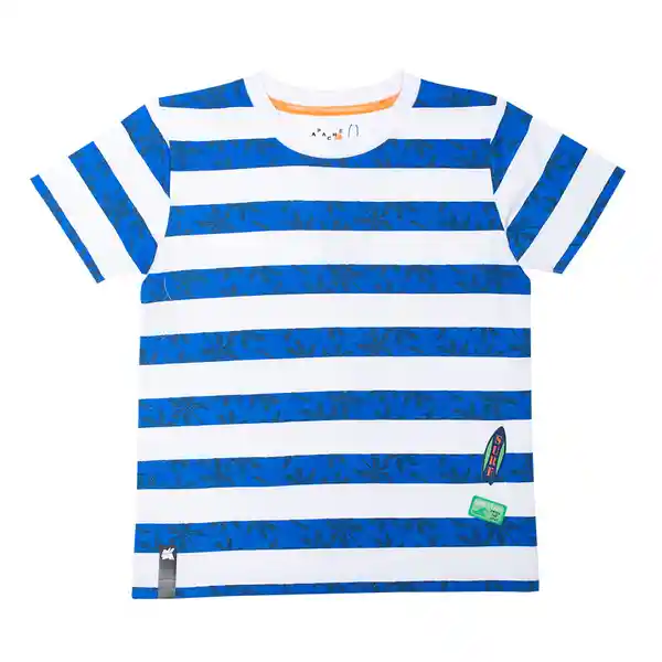 Polera Niño Azul Pillin 12