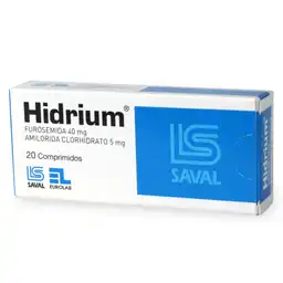 Hidrium: Principio Activo: Amilorida / Furosemida