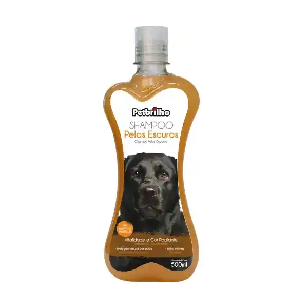 Pet Brillo Shampoo Para Perro Pelos Oscuros
