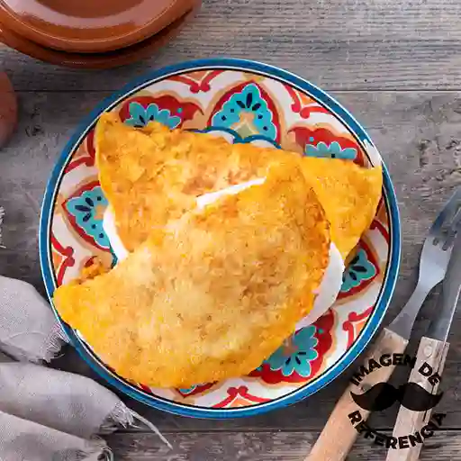 Cachapa Con Jamon Y Queso