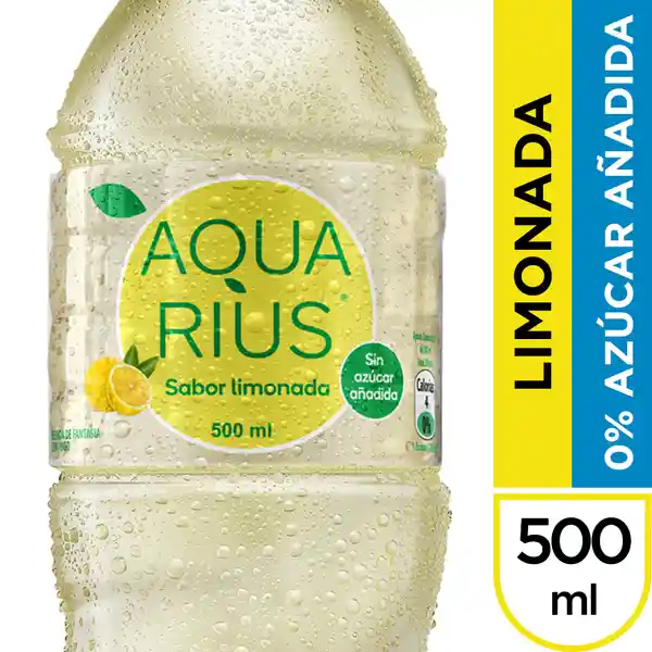 Aquarius Limonada Sin Azúcar Añadida 500 Ml Pack X 6