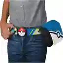 Pokemon Bolso Entrenador Con 2 Pokebolas Clip´n´go Pikachu