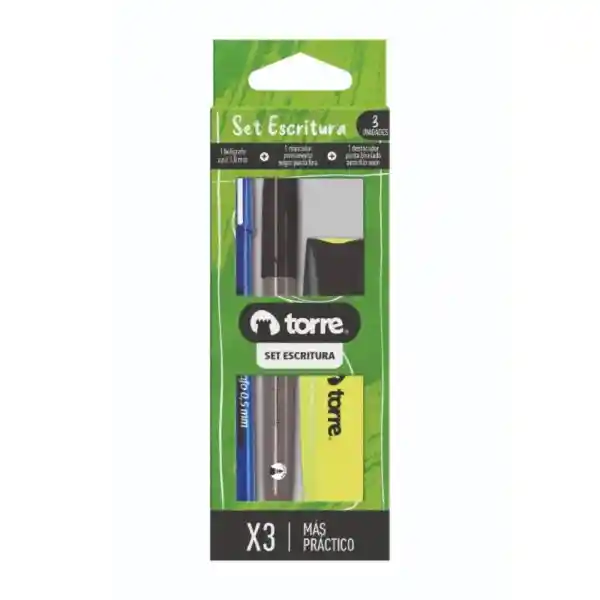 Torre Set Boligrafo Escritura