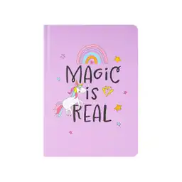 Libreta Morado Magic is Real Miniso