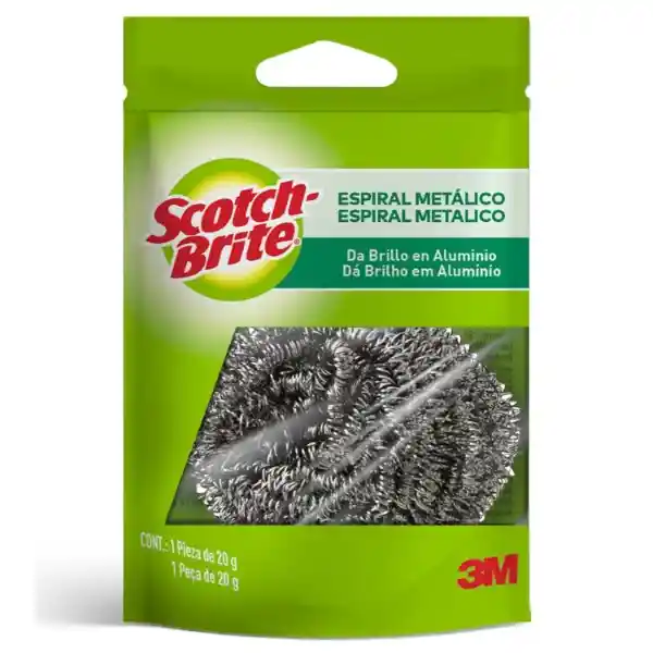 Scotch Brite Esponja Acero Inoxidable