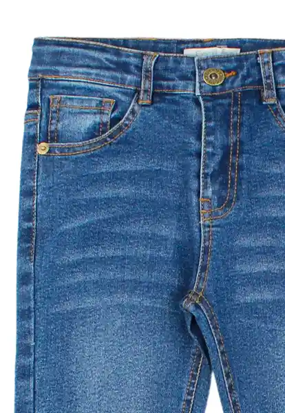 Jean Kids Skinny Arctic 247 Niño Azul Talla 2 Años Ficcus