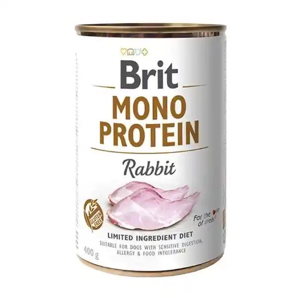 Brit Mono Protein Alimento Perro Rabbit