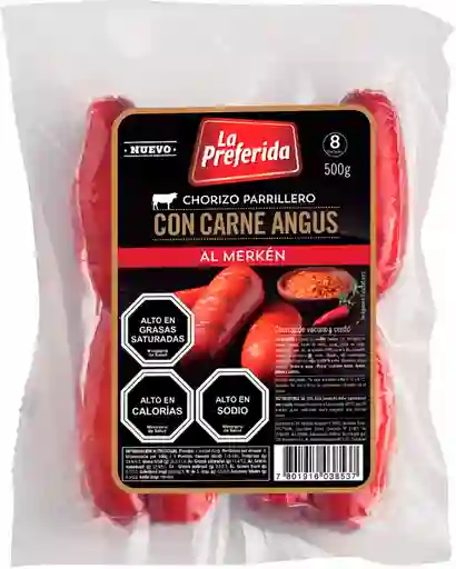 La Preferida Chorizo Con Carne Angus Merken