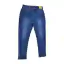 Jean Niña Color Azul Talla 4 A Pillin