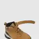 Botines Velcro Elástico Cuello Niño Camo Amarillo T. 27 Colloky