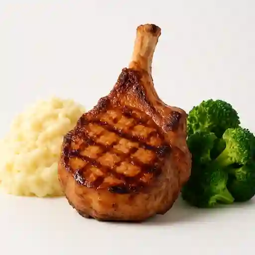 Chuleta y 2 Complementos