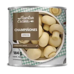 Nuestra Cocina Champiñones Enteros