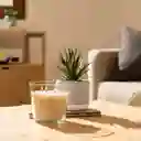 Vela Con Contenedor de Vidrio Vainilla 14 x 13 cm Casaideas