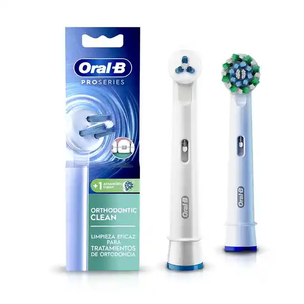 Oral-B Cabezal Repuesto Pro Serie Orthodontic Clean Para Cepillo