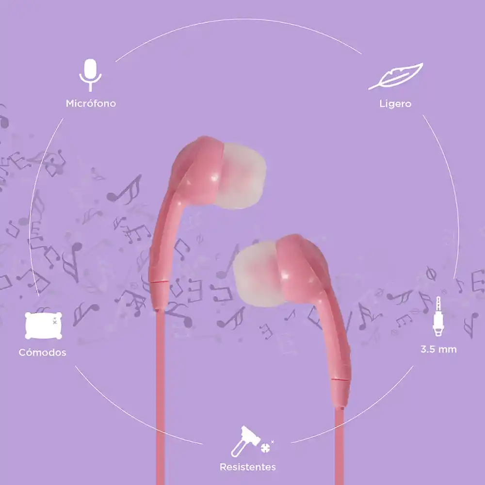 Miniso In-ear Phone (pink)