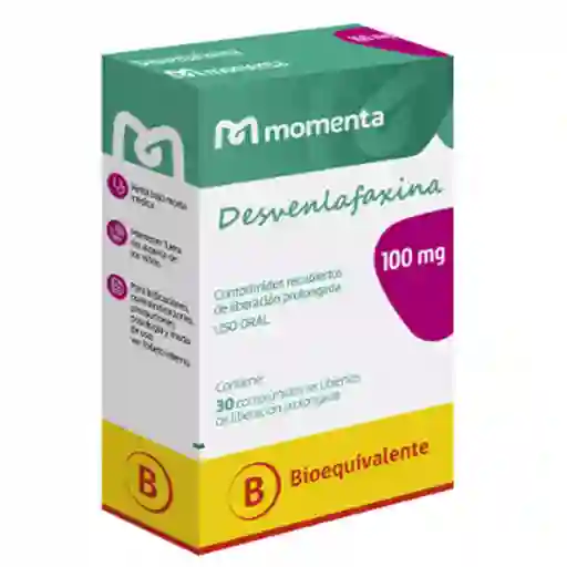 Momenta Desvenlafaxina (100 mg)