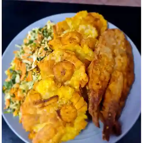 Pescado Frito " Filet Merluza"