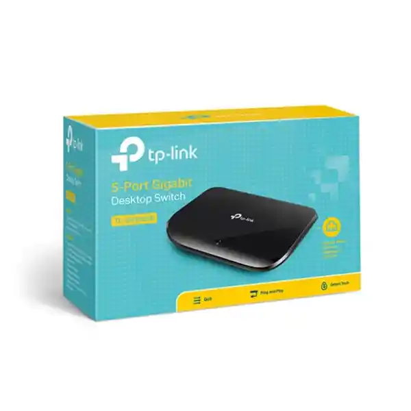 Tp-Link 5 Puertos Internet Gigabit no Administrable Tl-Sg1005D