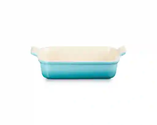 Bandeja Rectangular Heritage Azul Caribe 2.4 L 26 cm Le Creuset
