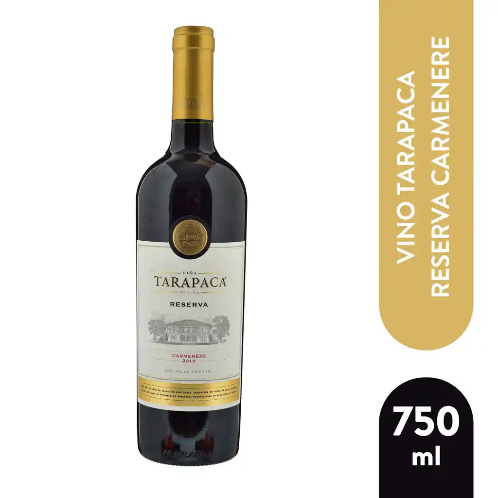 Tarapaca Vino Tinto Reserva Carmenere 750ml
