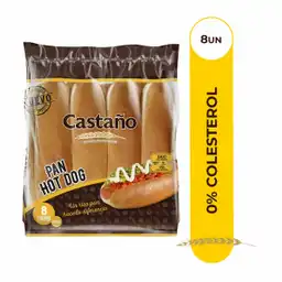 Castaño Pan Para Hot Dog