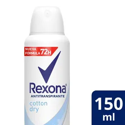 Rexona Antitranspirante Cotton 150 mL
