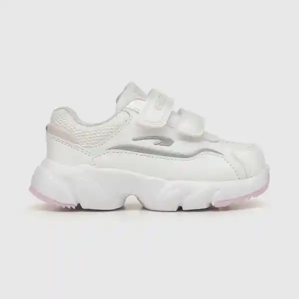 Zapatillas Deportiva de Niña Blanco Talla 23 Colloky