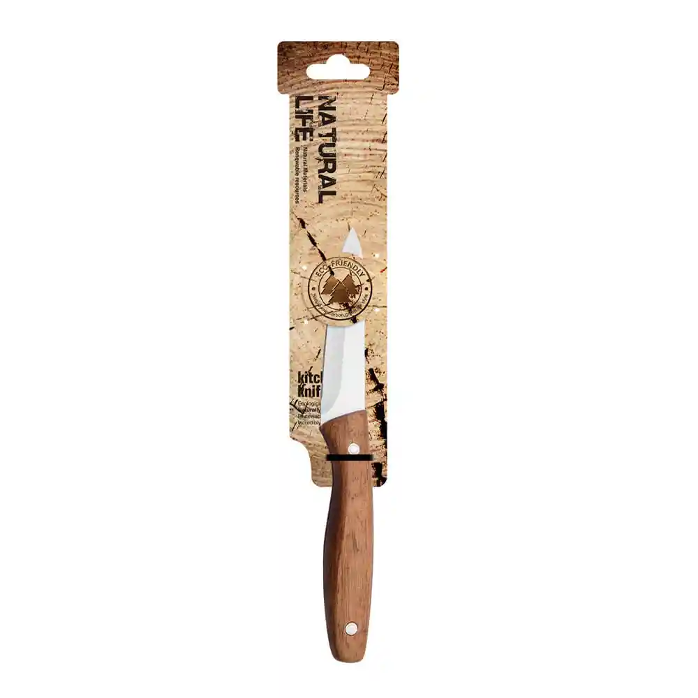 Cuchillos Krea de Cocina Pelador Wood Mix