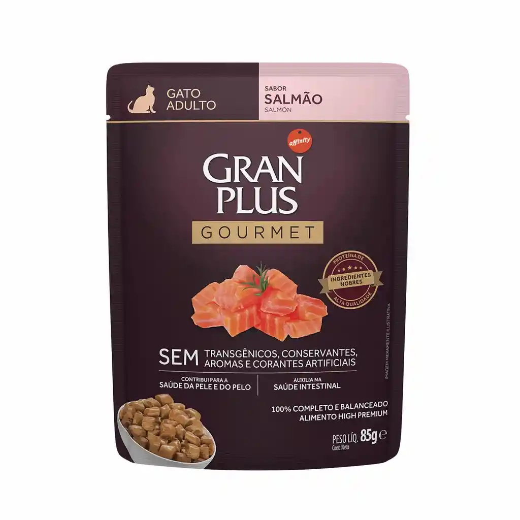 Gran Plus Alimento Para Gato Adulto de Salmon