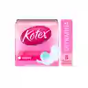 Kotex Toallas Femeninas Uf Tela Suave Con Alas