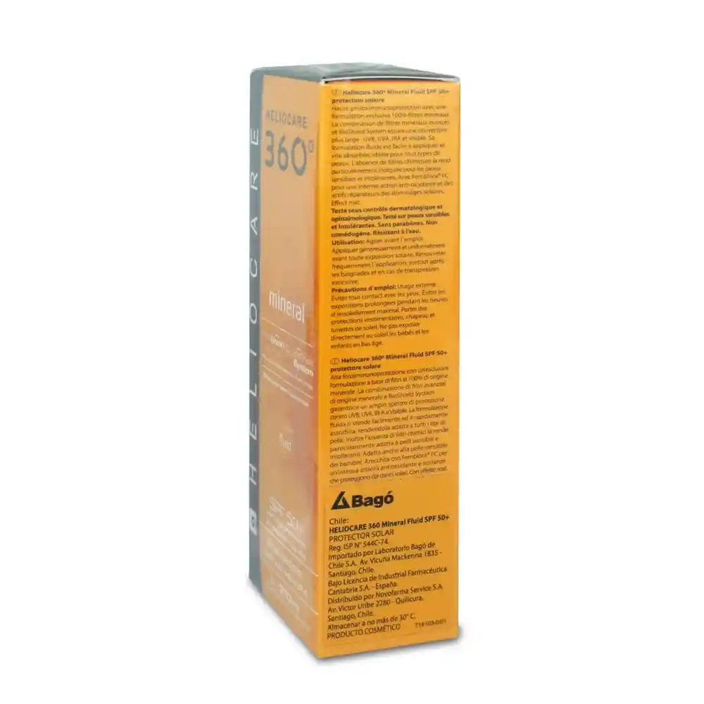 Heliocare: Heliocare 360 Mineral Fluid Spf50 X50Ml