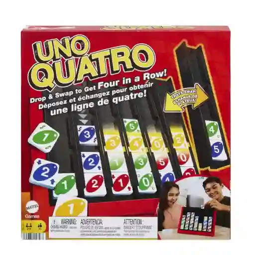 Uno Juego de Mesa Quatro - HPF82