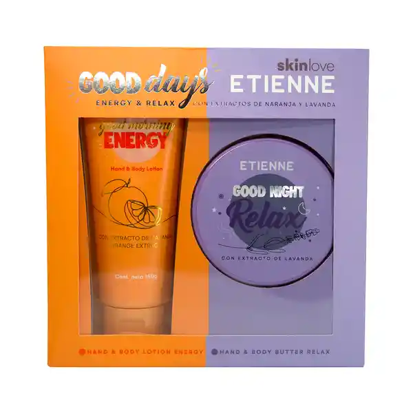 Etienne Estuche Good Days Energy & Relax Skin