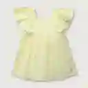 Vestido Lino de Niña Lima Talla 9M Opaline