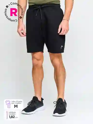 Head Short Emesa Hombre Negro M SS25