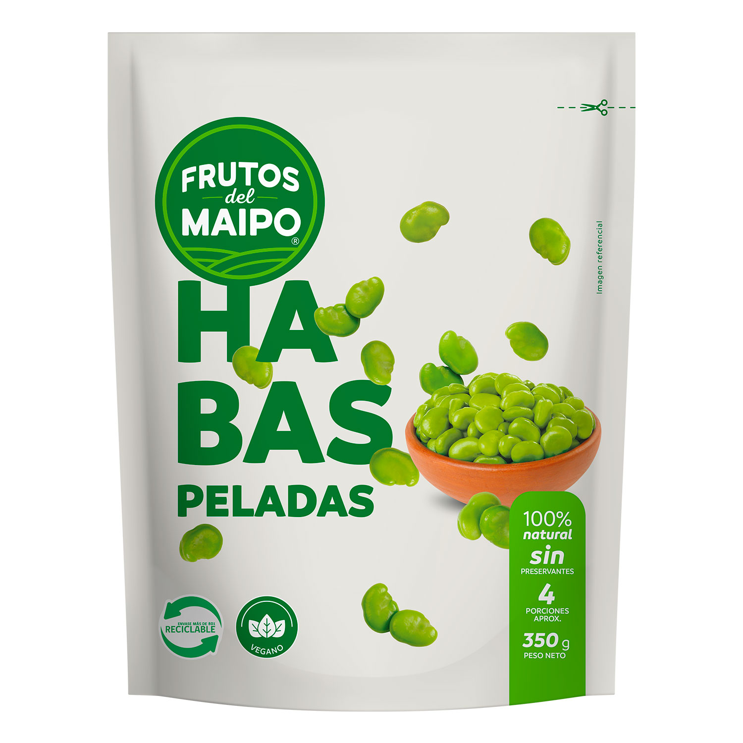 Habas Peladas Frutos Del Maipo