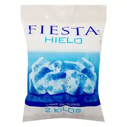 Hielo Fiesta en Cubos Libre de Sodio