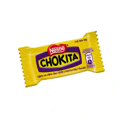 Chokita Galleta con Relleno Sabor Vainilla y Cobertura Sabor Chocolate