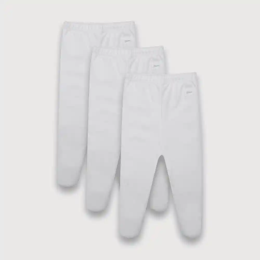 Pack Panty Ballerina De Bebé Blanco Talla 18/24m